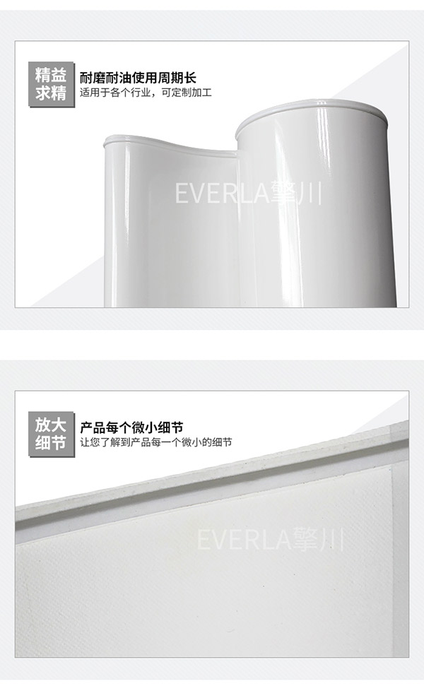 旋盖机夹瓶机皮带_白色PU输送带